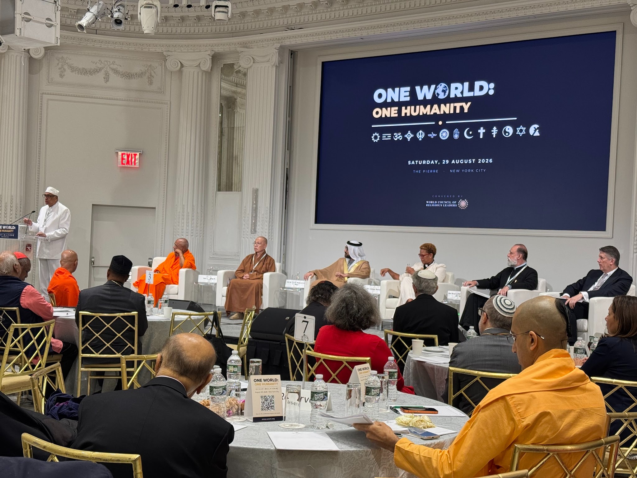 President of the Taoist Association of New York Chengze Wu Invited to Attend World Council of Religious Leaders Gathering